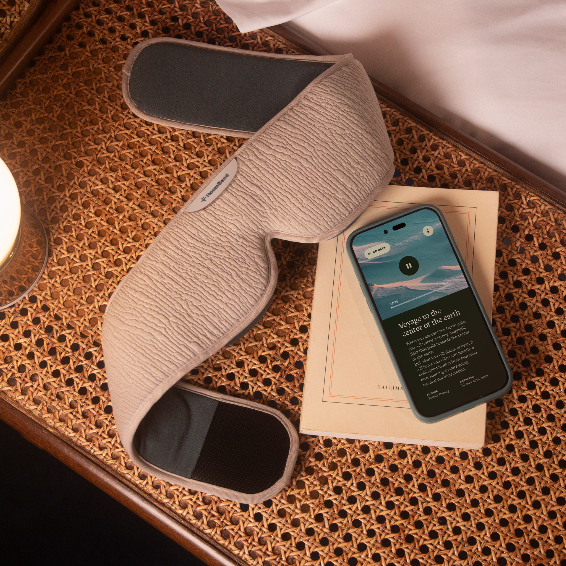 HoomBand Ultimate | Bluetooth ljudmask för sömn + tillgång till Livlab-appen