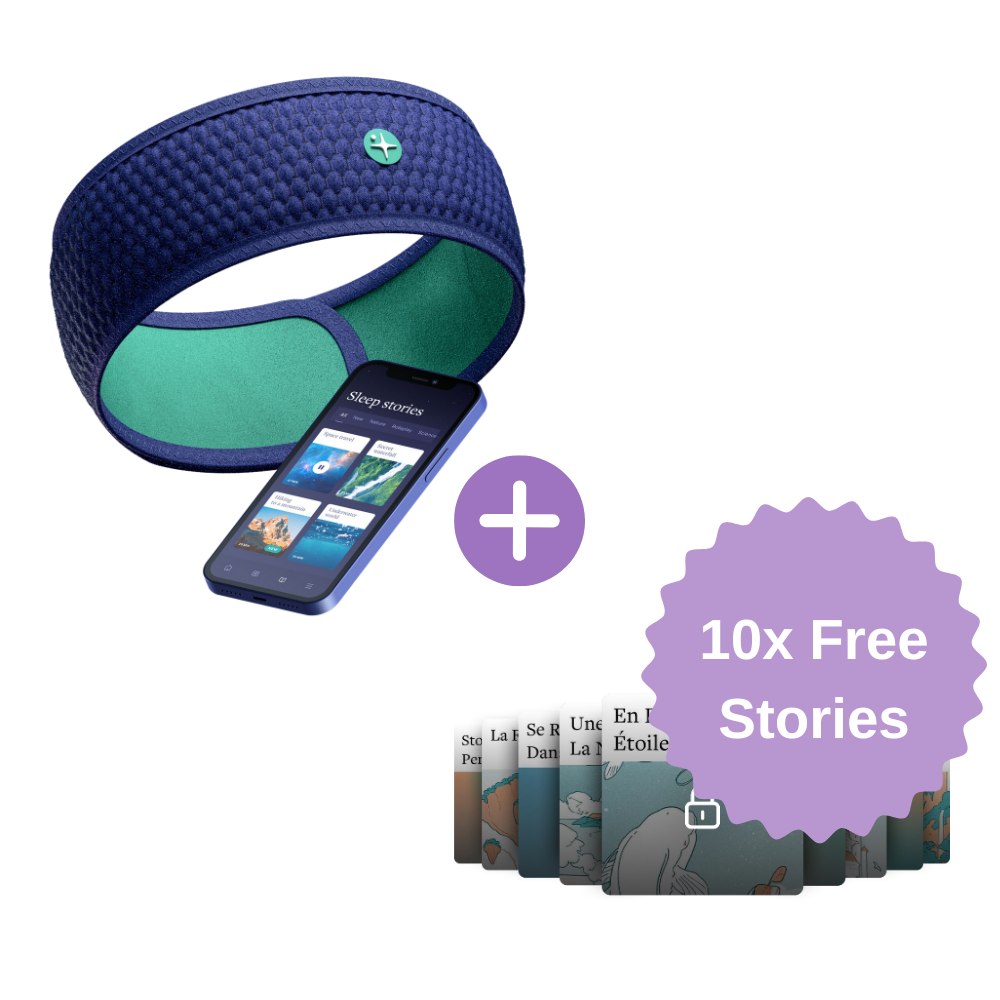 HoomBand | Banda de audio para dormir + acceso a la aplicación Livlab