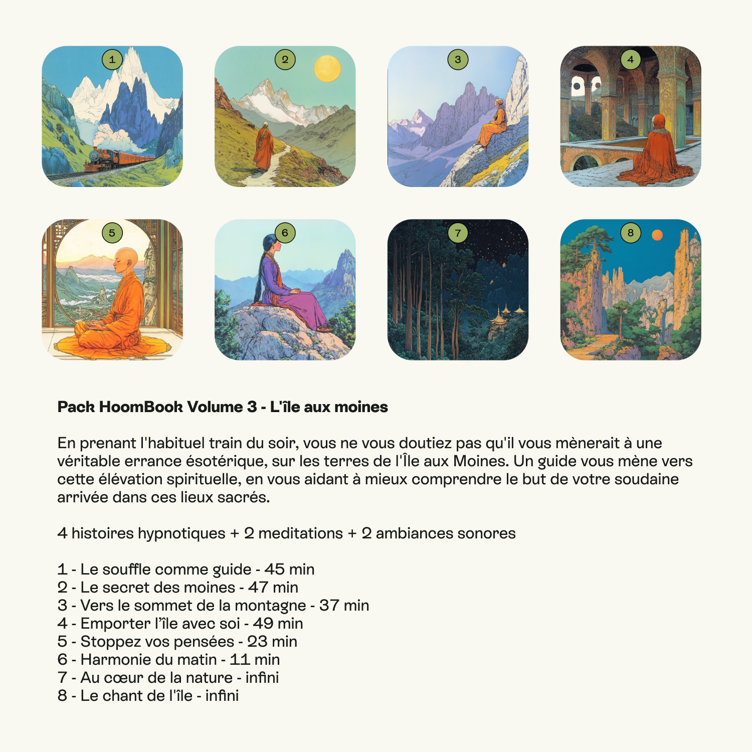 Pack Audio - HoomBook Volume 1,2,3,4,5,6 | Histoires supplémentaires pour application Livlab