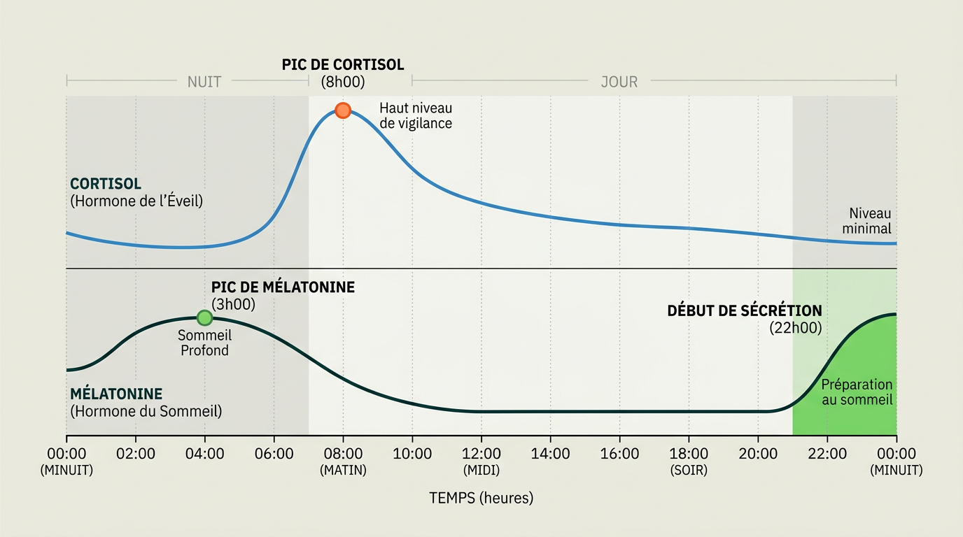 Cortisol & Sommeil : Retrouvez des Nuits Sereines