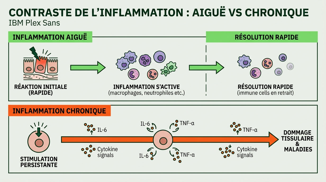 Inflammation chronique : 10 clés pour la soulager