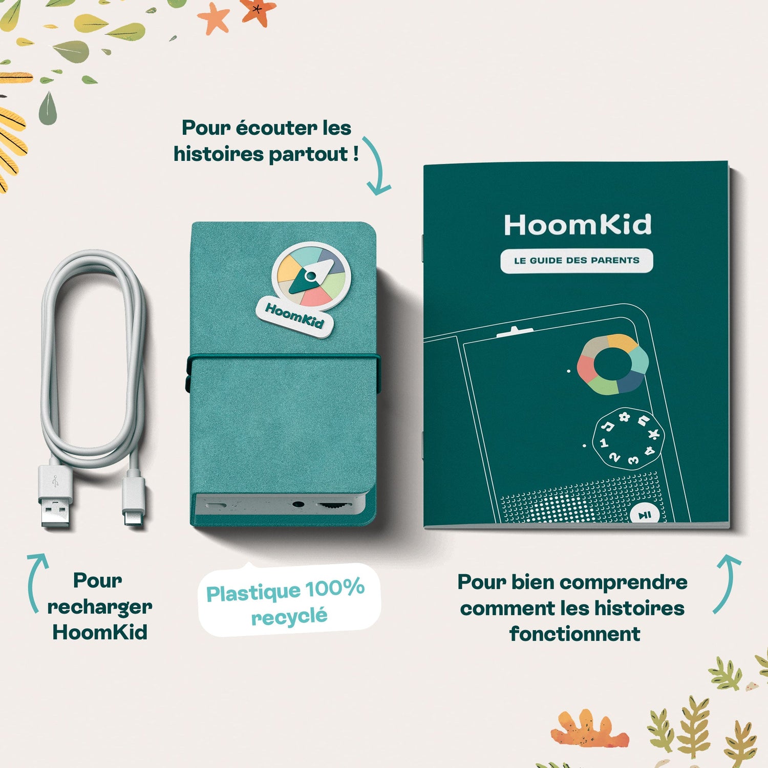 HoomKid | Berättelselåda Barn Sömn &amp; Känslor 3-10 år