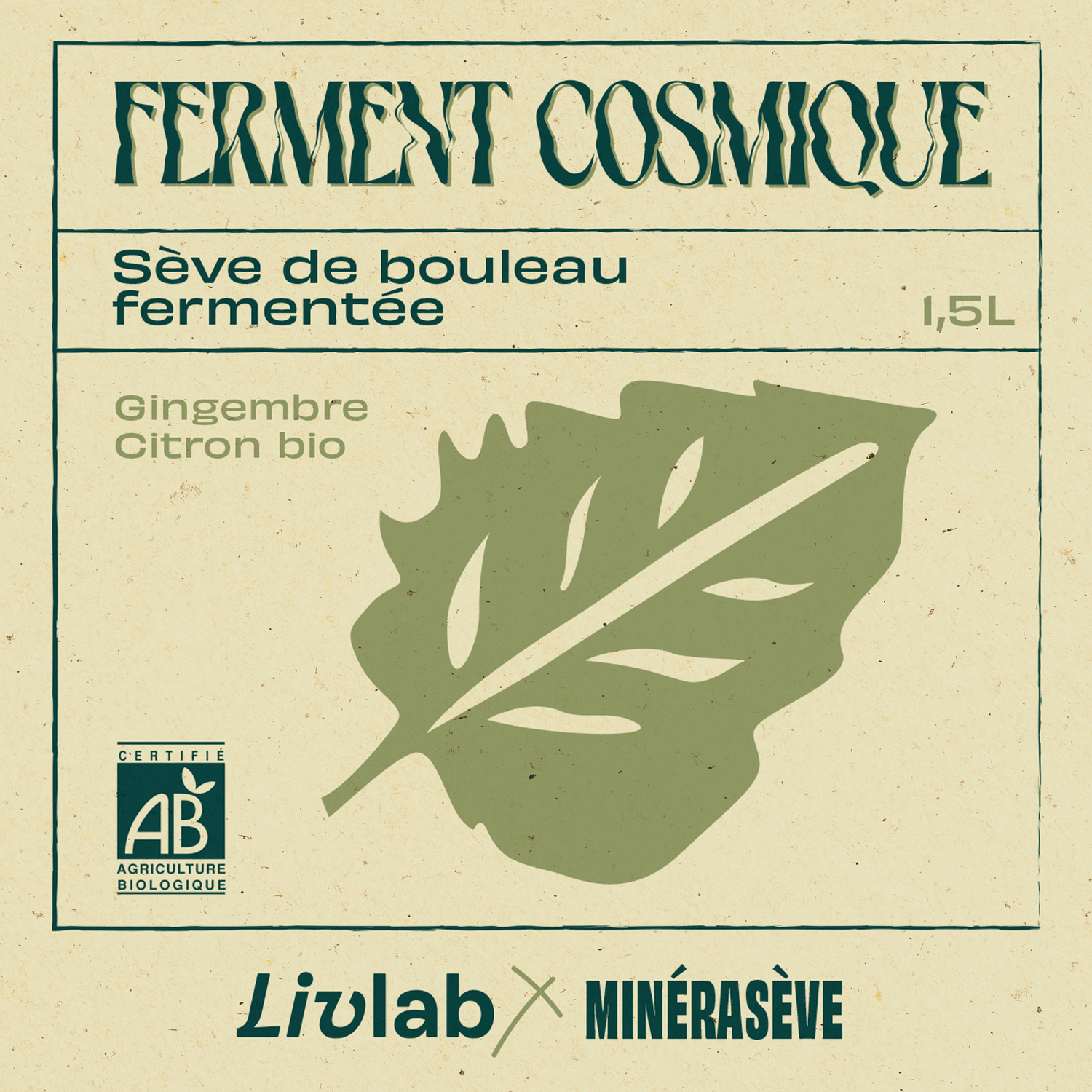 Sève de bouleau fermentée – 1.5 L