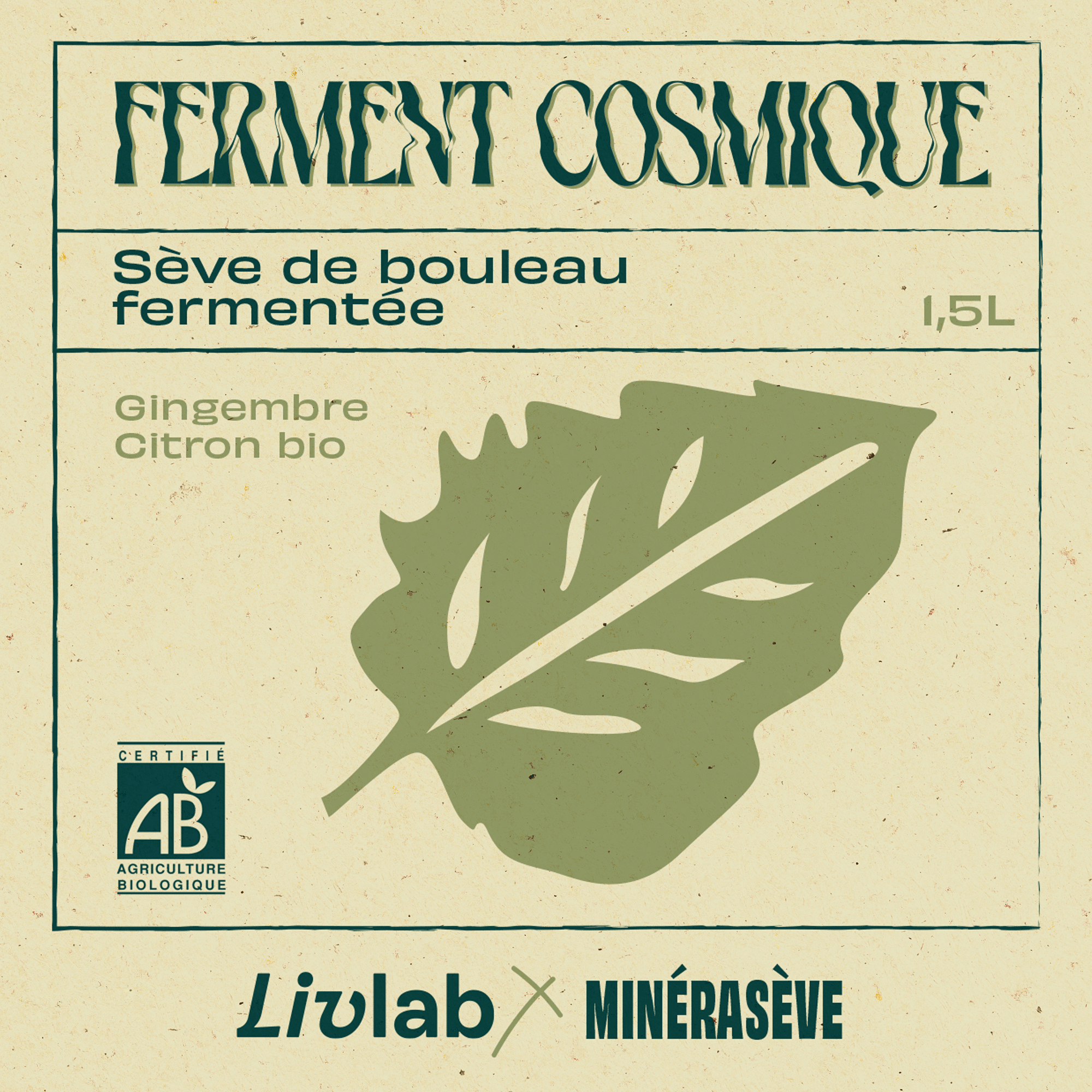 Sève de bouleau fermentée – 1.5 L