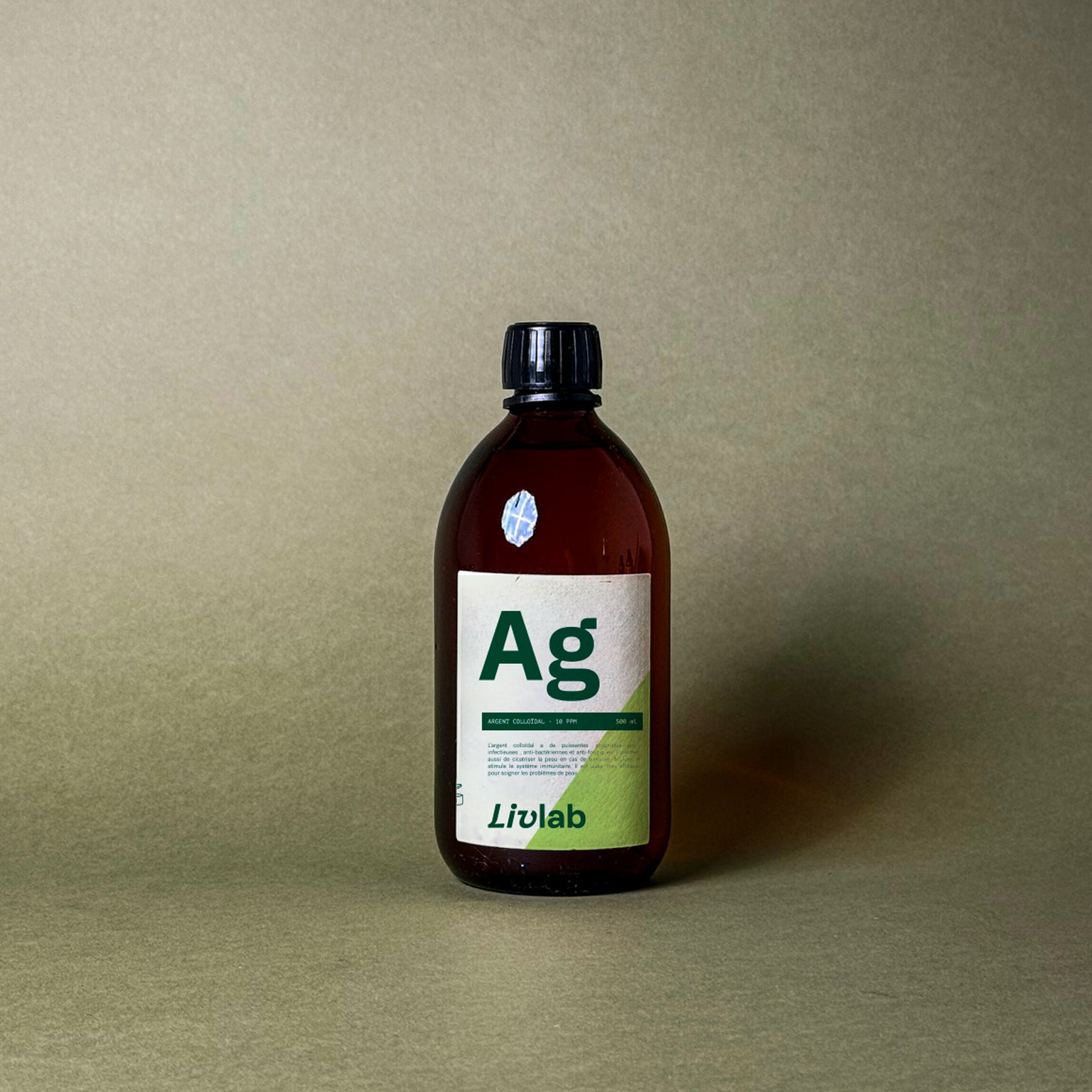 Argent – Colloïdaal 10 PPM – 500 ml