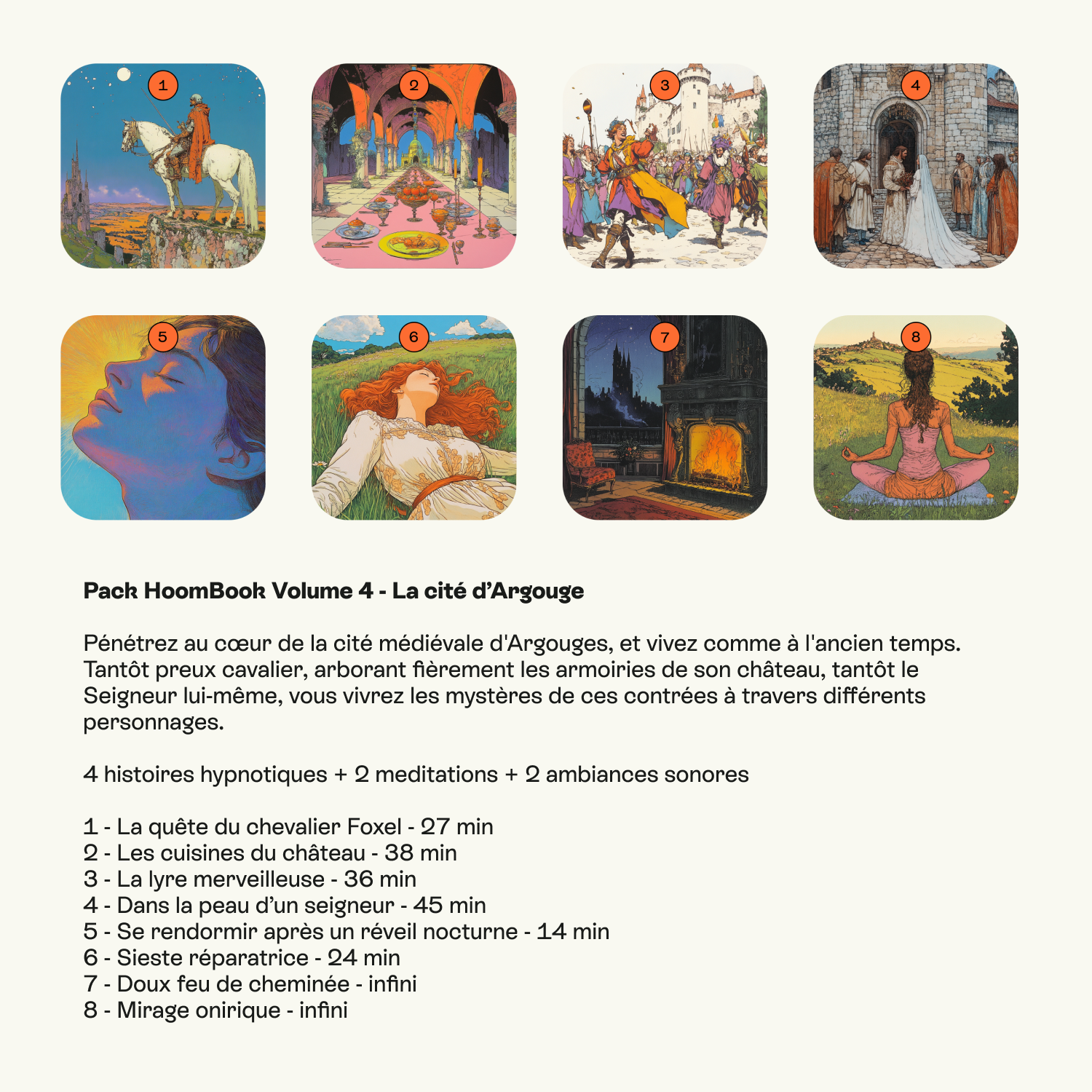 Pack Audio - HoomBook Volume 1,2,3,4,5,6 | Histoires supplémentaires pour application Livlab