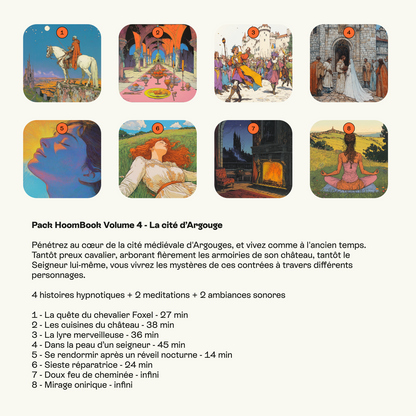 Pack Audio - HoomBook Volume 1,2,3,4,5,6 | Histoires supplémentaires pour application Livlab