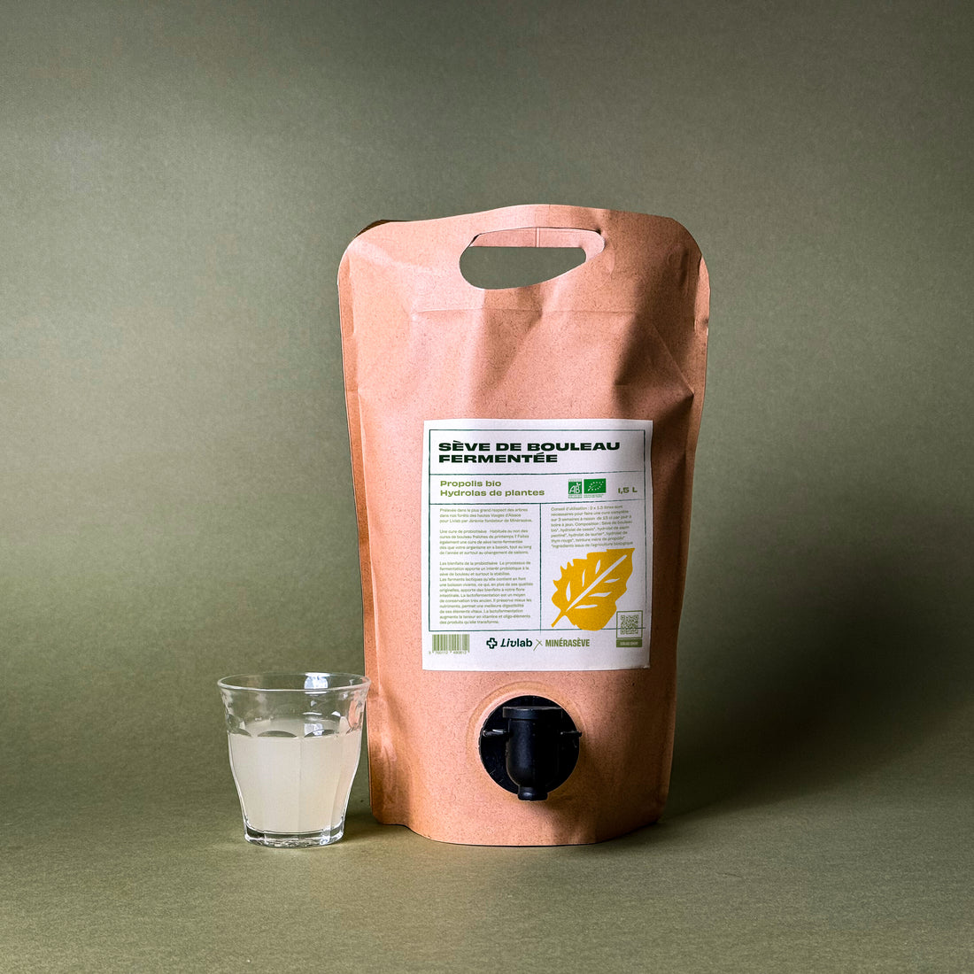 Sève de bouleau fermentée – 1.5 L