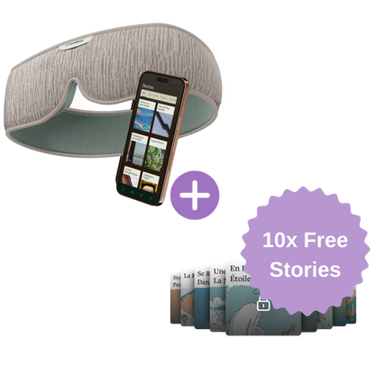 HoomBand Ultimate | Mascarilla de audio para sueño Bluetooth + acceso a la aplicación Livlab