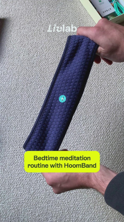 HoomBand | Banda de audio para dormir + acceso a la aplicación Livlab