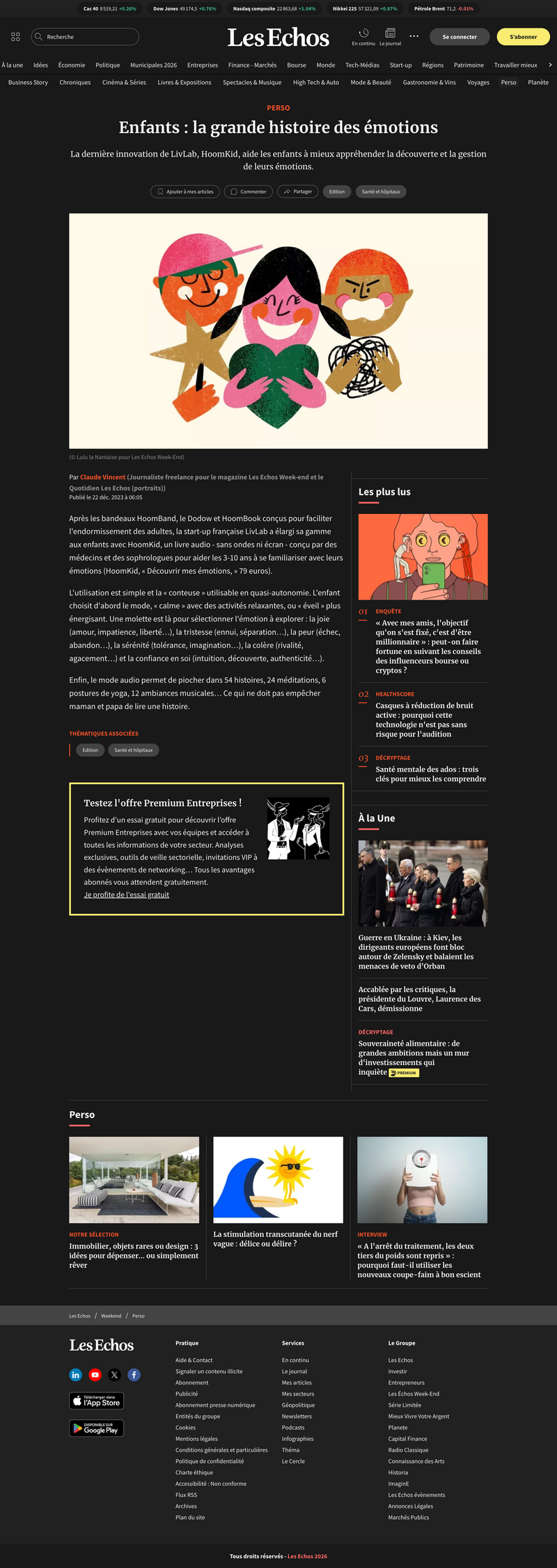 Les Echos - HoomKid